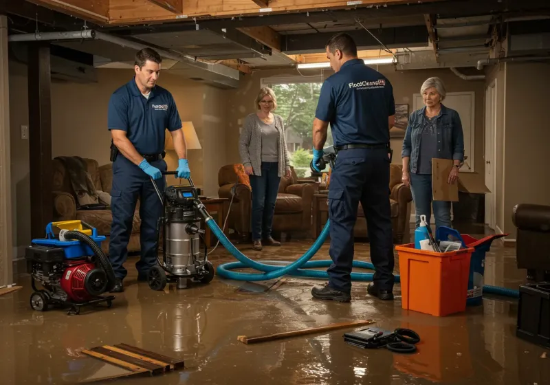 Basement Water Extraction and Removal Techniques process in Berrien Springs, MI